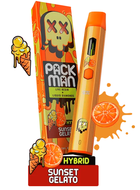 Packman Sunset Gelato 2G Vape