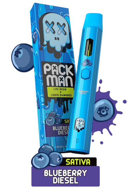Packman Blueberry Diesel 2G Vape