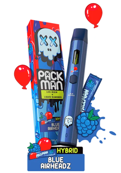 Packman Blue Airheadz 2G Vape