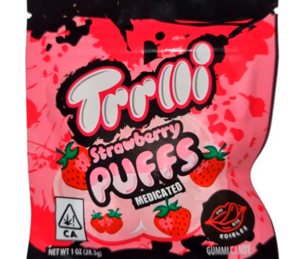 Trolli Strawberry Puffs